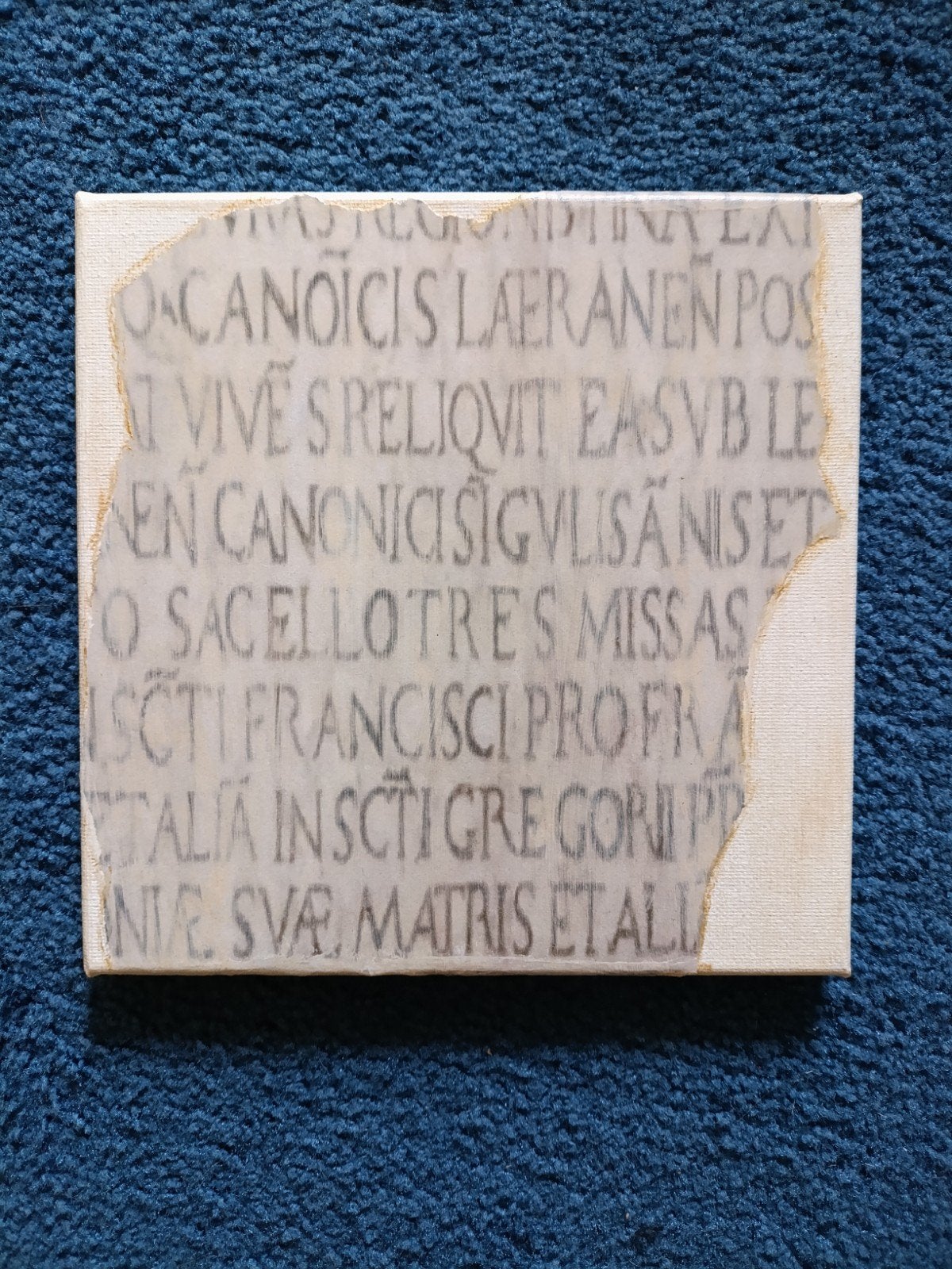 Japandi Wabi-Sabi Canvas Kunstwerk 20x20 cm, Ophalen of Verzenden