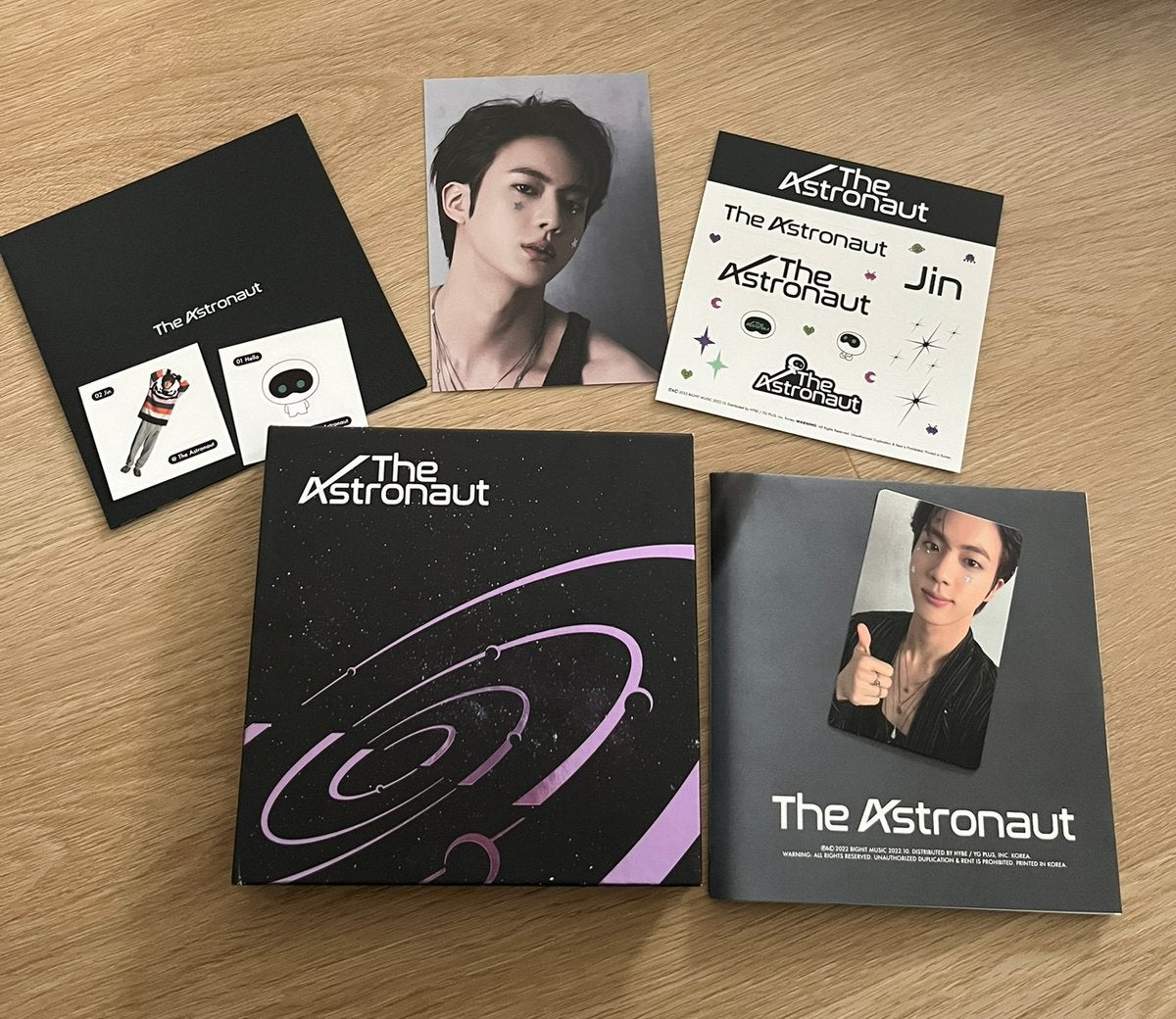 BTS Jin The Astronaut album versie 01, Ophalen of Verzenden, Zo goed als nieuw, K-pop, Album