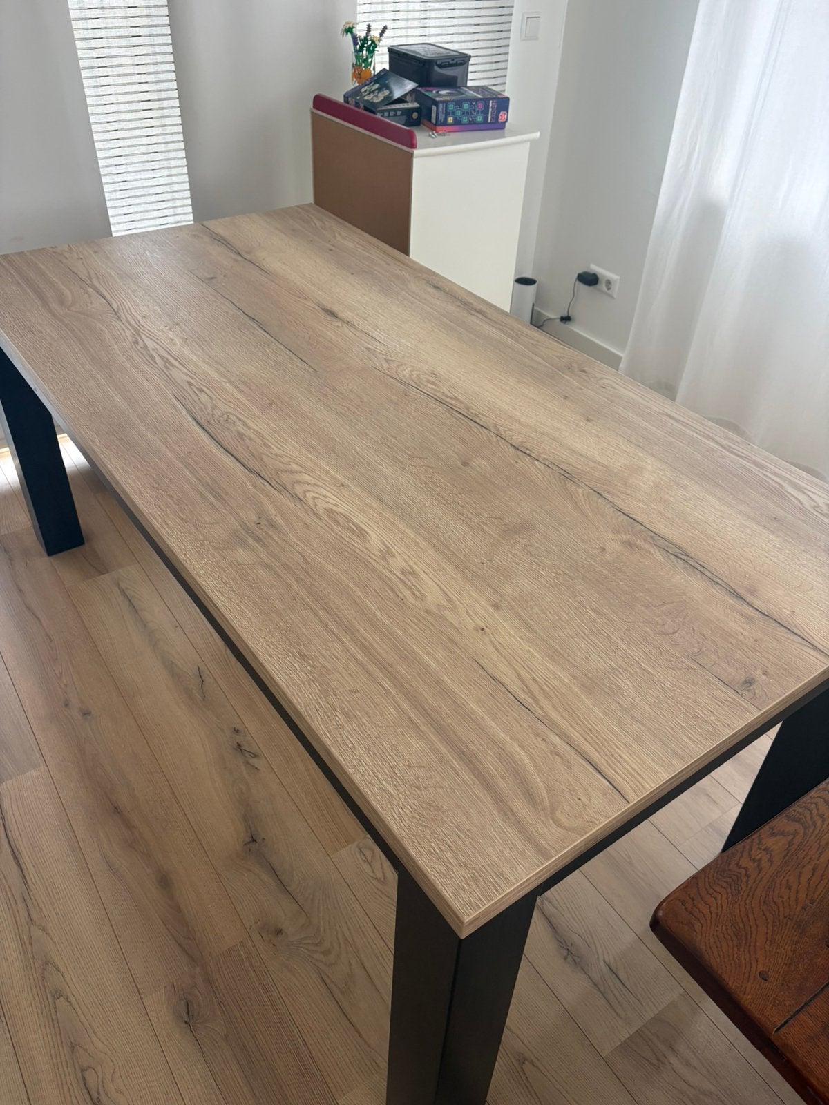 Eettafel z.g.a.n., Ophalen, 50 tot 100 cm, Zo goed als nieuw, 150 tot 200 cm