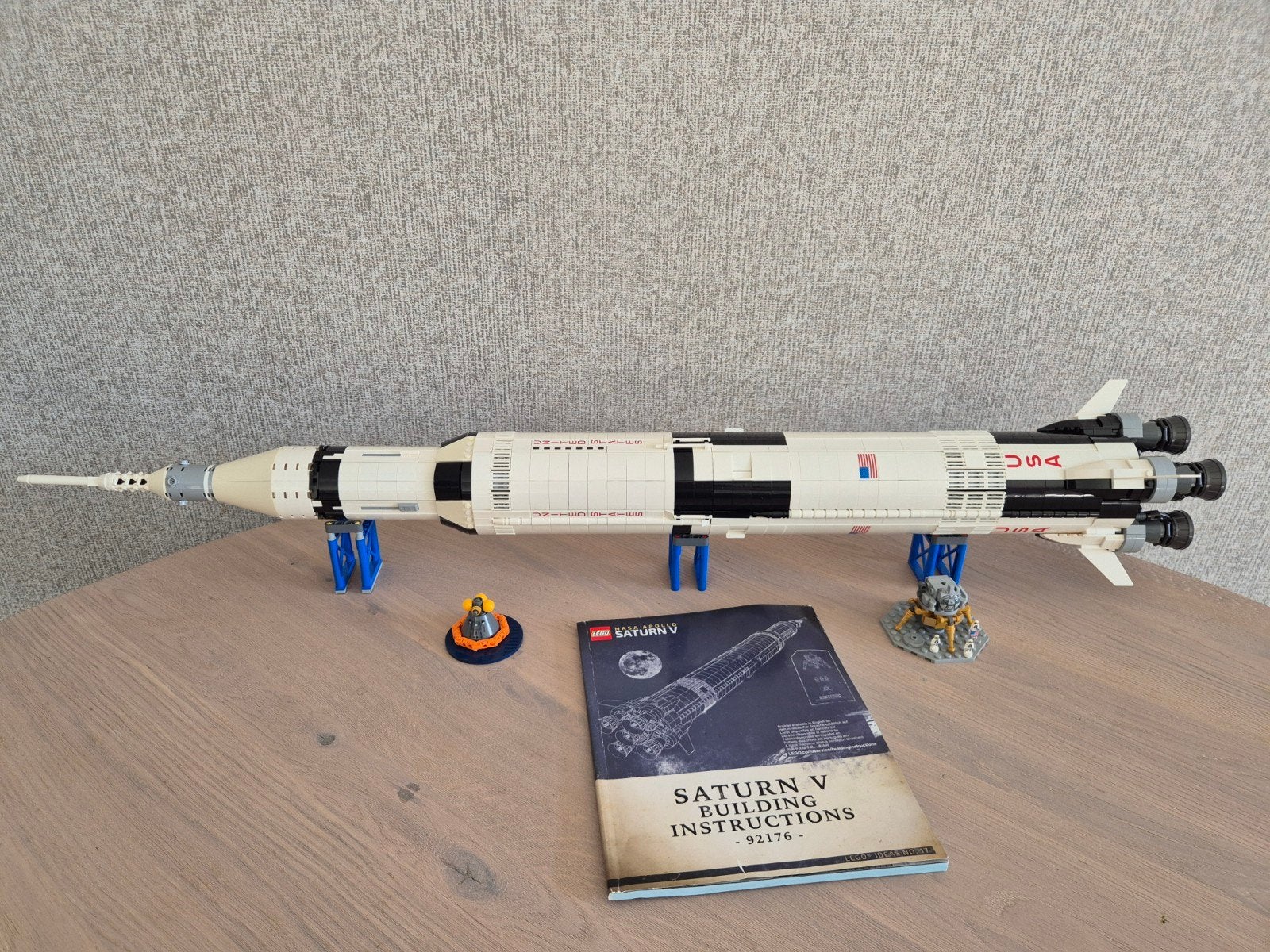 Lego Ideas 92176 Saturn V raket, Inclusief instructies, Lego, Ophalen of Verzenden, Complete set