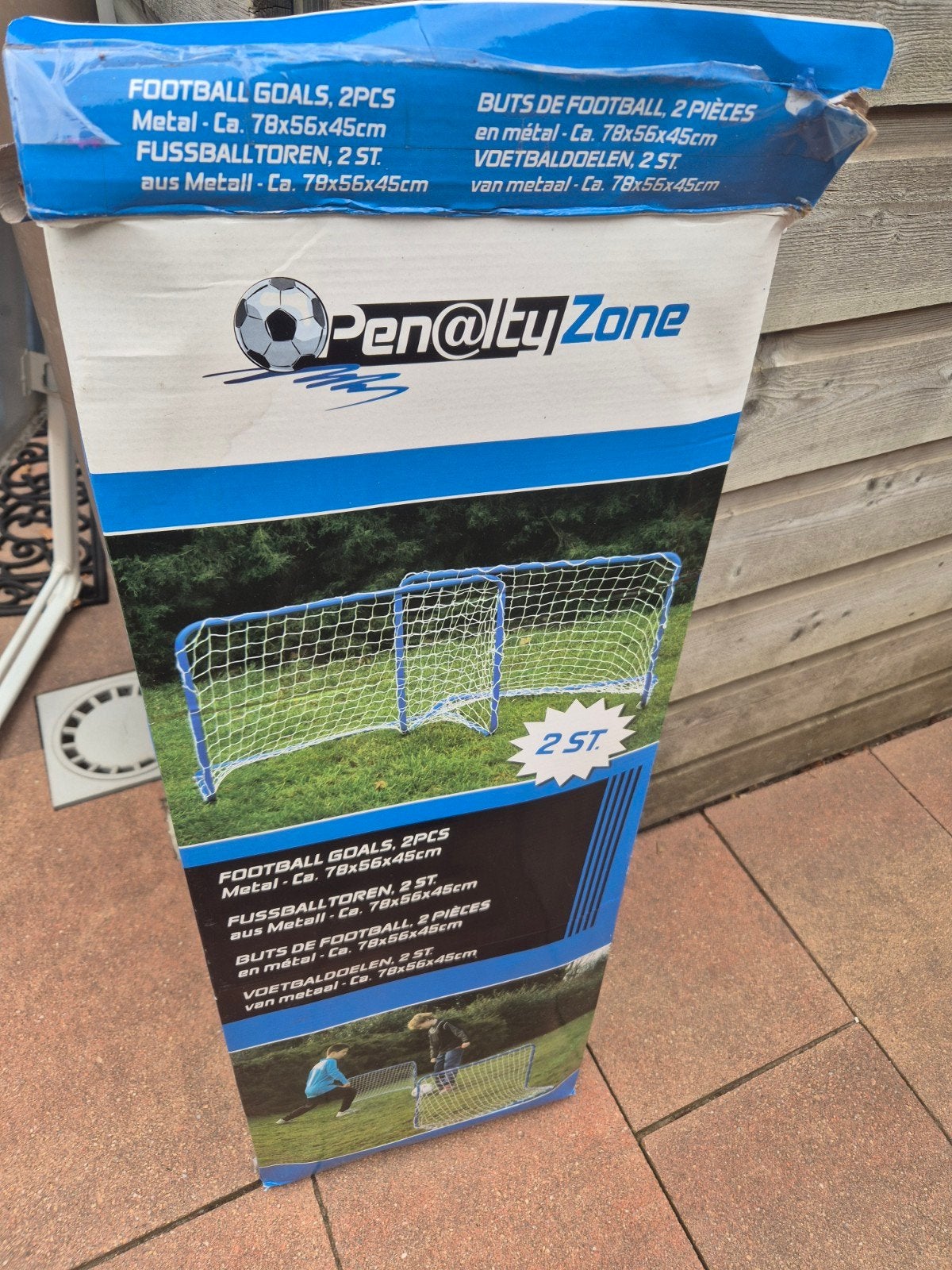 Voetbaldoelen goals, Ophalen, Zo goed als nieuw