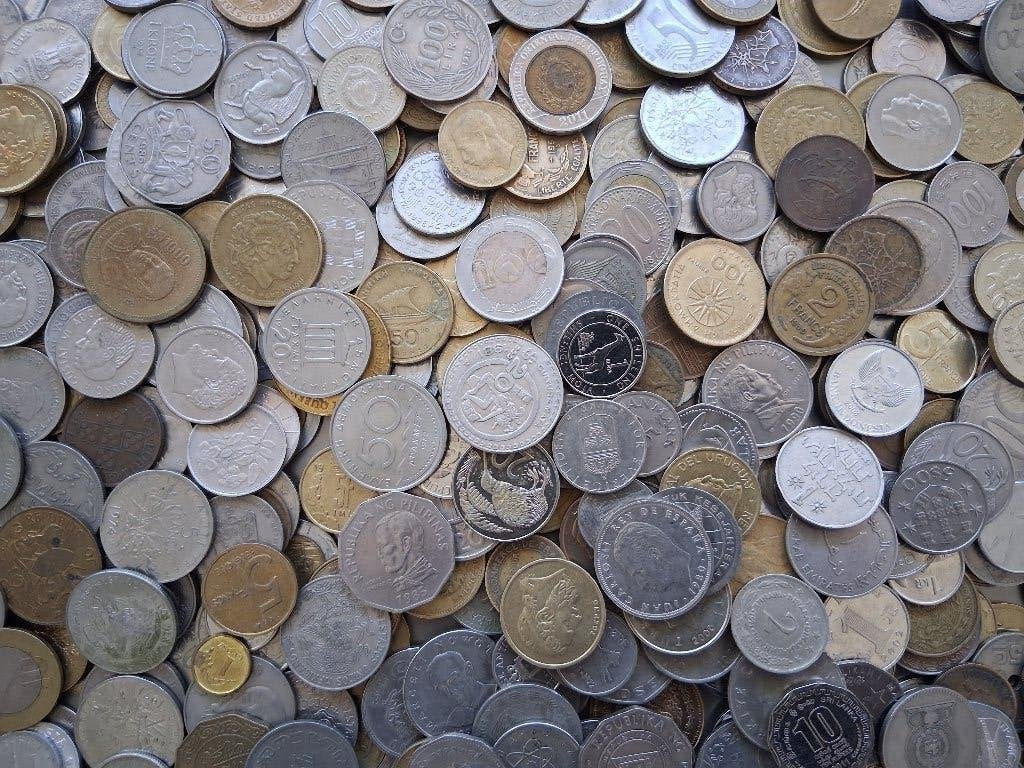 9 kilo wereldmunten, Ophalen of Verzenden, Buitenland, Munten