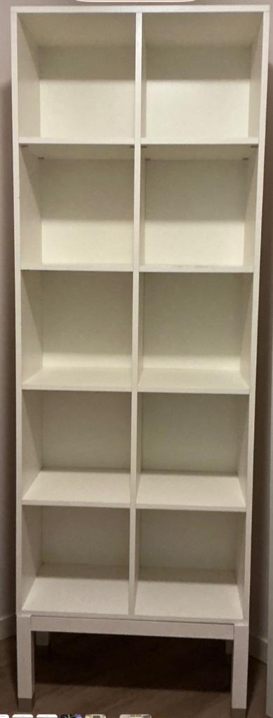 Kast wit, Ophalen, Met plank(en), Gebruikt, 50 tot 100 cm