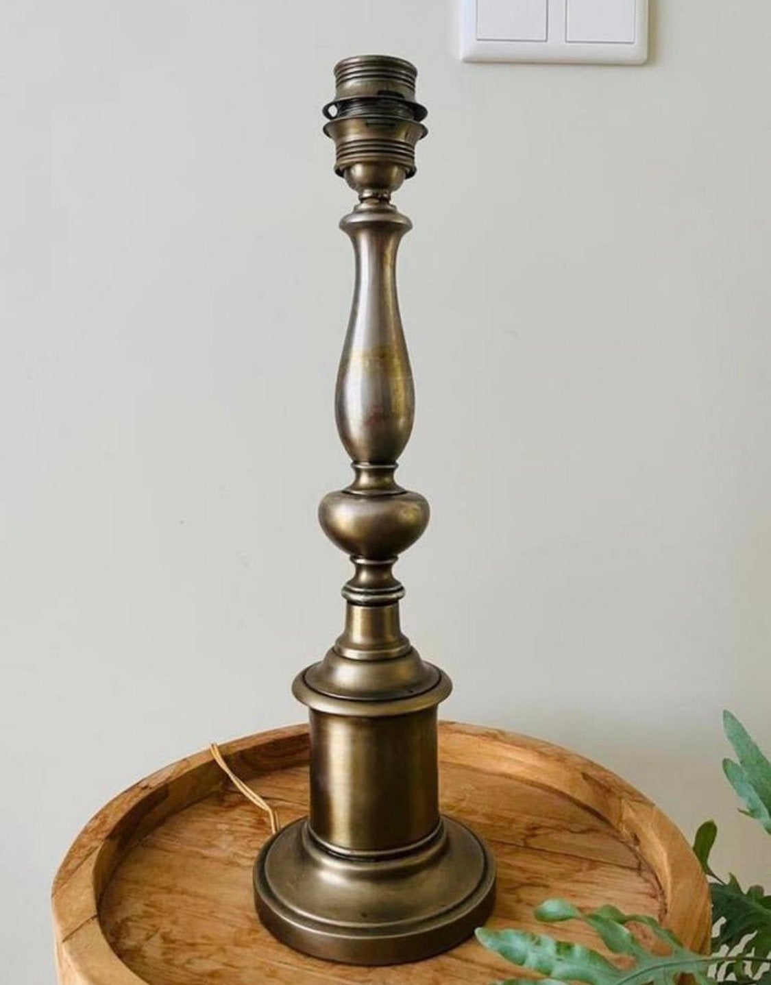 Unieke vintage stiffel lampenvoet! NIEUW, Ophalen of Verzenden, Zo goed als nieuw, Klassiek