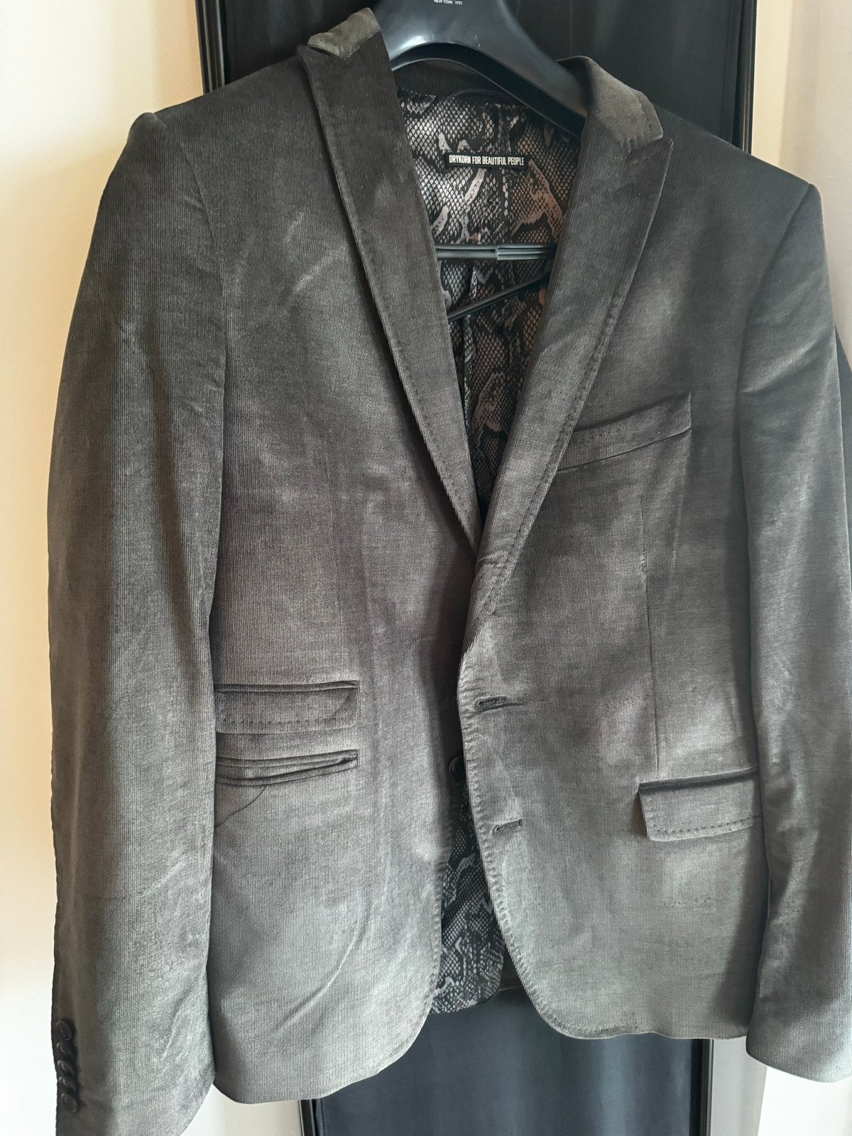 Drykorn Corduroy Pak - Maat 52 (L), Ophalen of Verzenden, Gedragen, Maat 52/54 (L), Bruin