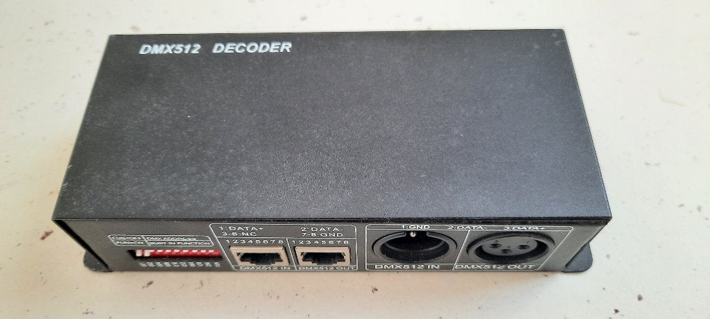 Velleman LEDC09 – 4-kanaals DMX-controller, Muziek en Instrumenten, Ophalen of Verzenden, Zo goed als nieuw, Licht, Geluidgestuurd