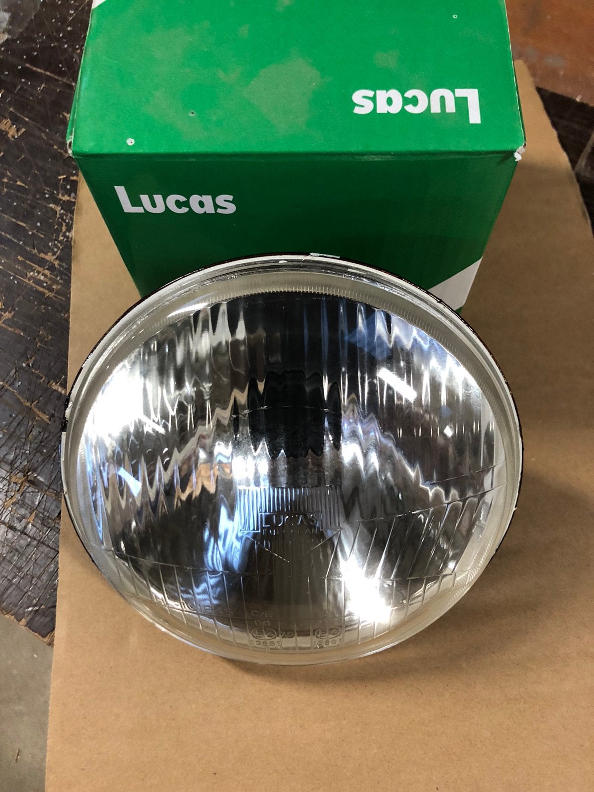 Land Rover Lightweight/Series/MG/Jaguar-LHD koplampunit NOS, Ophalen of Verzenden