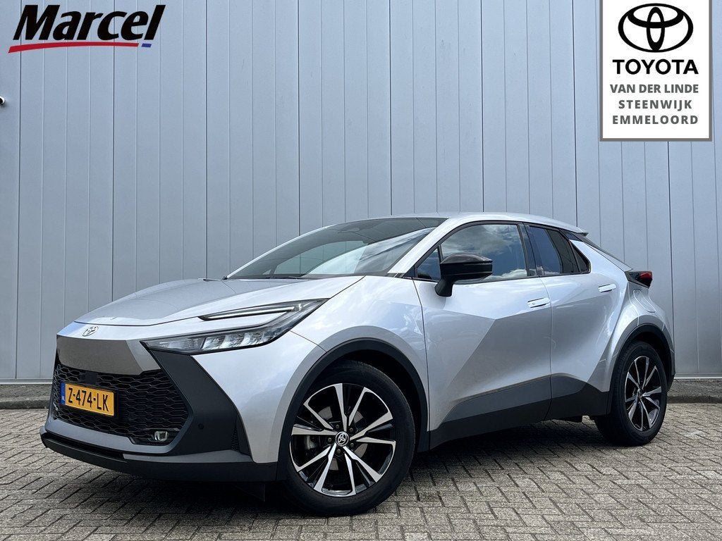 Toyota C-HR 1.8 Hybrid 140 Dynamic NL Auto Navi Carplay Dode, 12 maanden, Stof, 4 cilinders, Origineel Nederlands