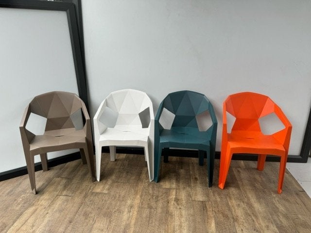 Stapelbare stoelen markant, Ophalen, Nieuw, Kunststof, Vijf, Zes of meer stoelen