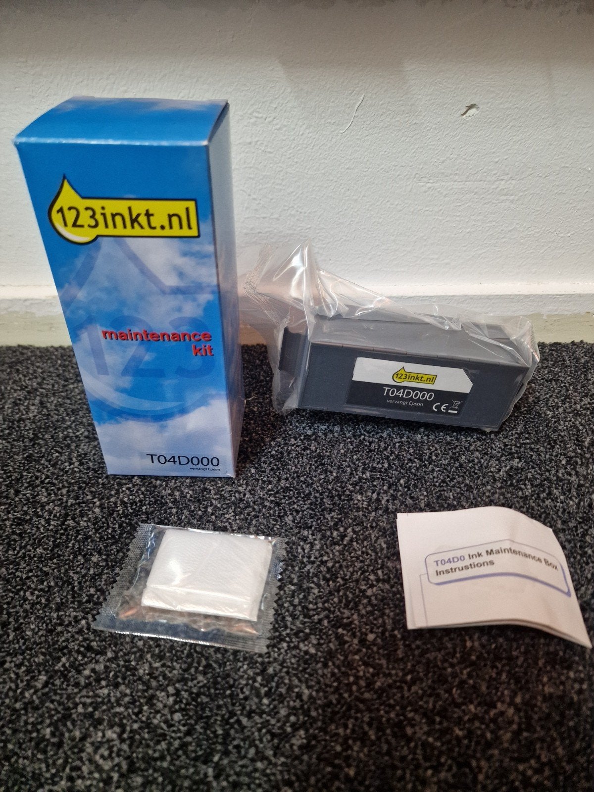 Epson T04D000 Onderhoudskit. NIEUW, Ophalen of Verzenden, Nieuw, Overige typen, 123inkt.nl