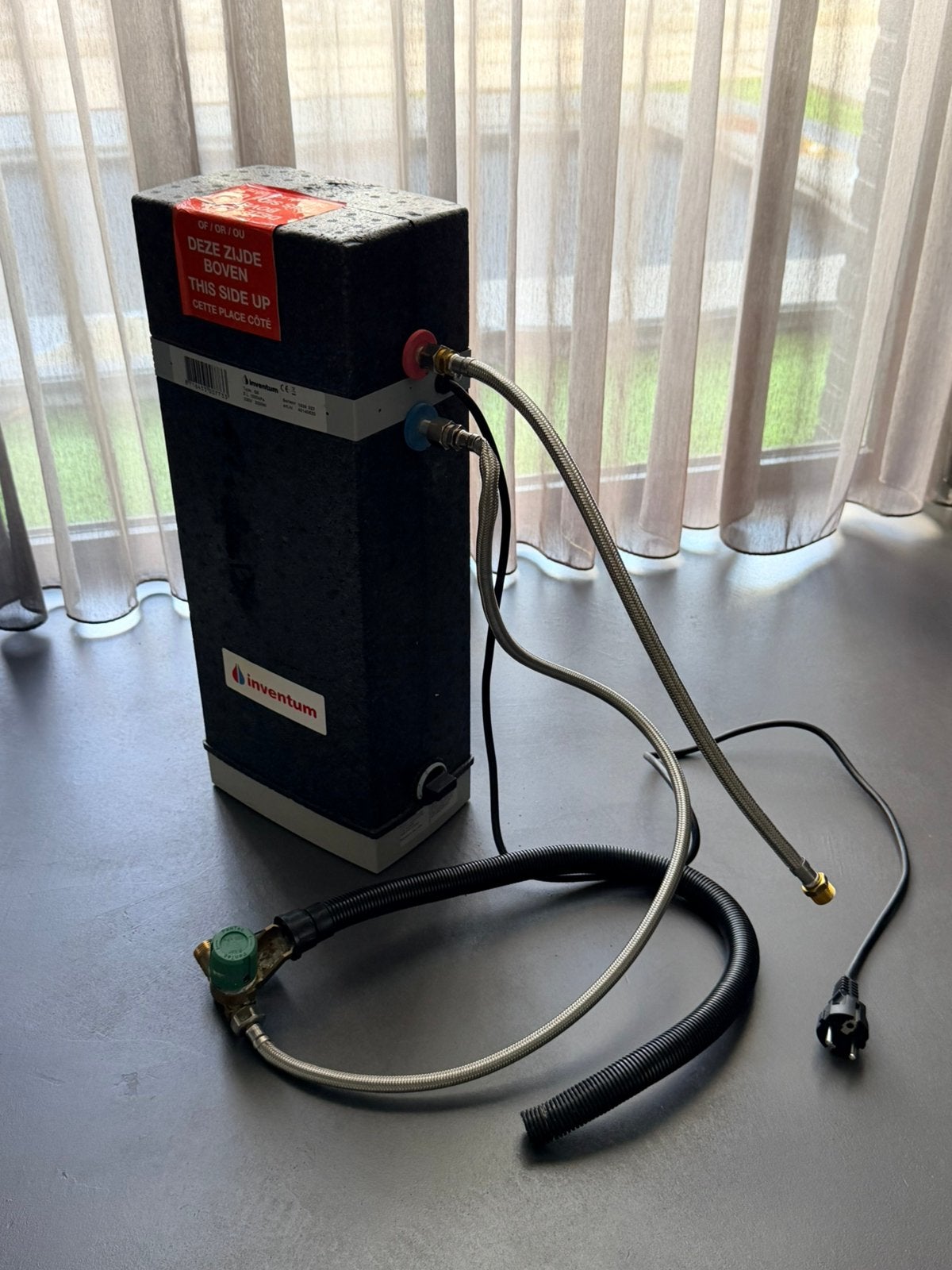 Inventum 5L plintboiler, Ophalen, Boiler, Minder dan 20 liter, Minder dan 3 jaar oud