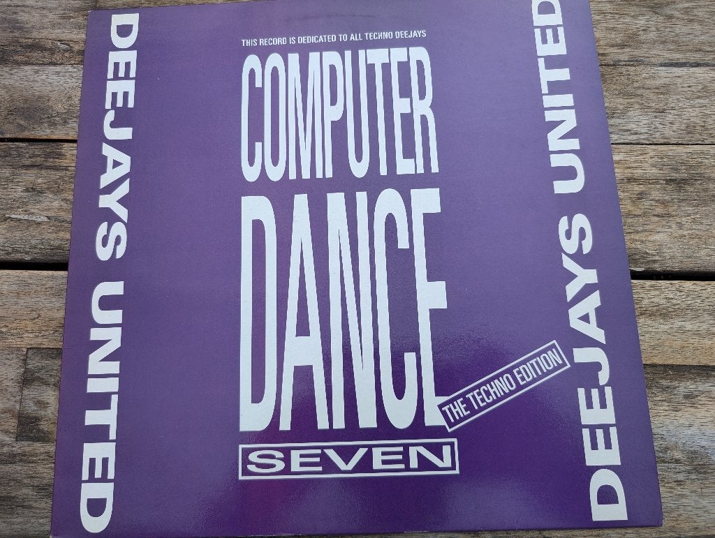 Maxi single - Deejays United - Computer dance seven, Cd's en Dvd's, Vinyl Singles, Ophalen of Verzenden, Zo goed als nieuw, Dance en House