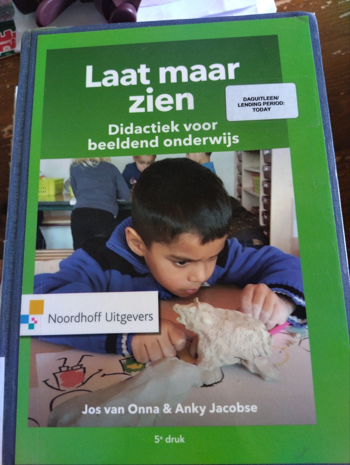 Laat maar zien: Didactiek voor beeldend onderwijs, Gelezen, Jos van Onna & Anky Jacobse, Gamma, HBO
