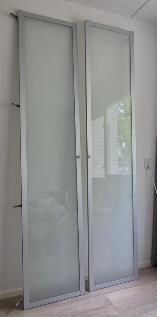 Pax deur 50cm x 236cm melkglas, Ophalen of Verzenden, 50 tot 100 cm, 200 cm of meer