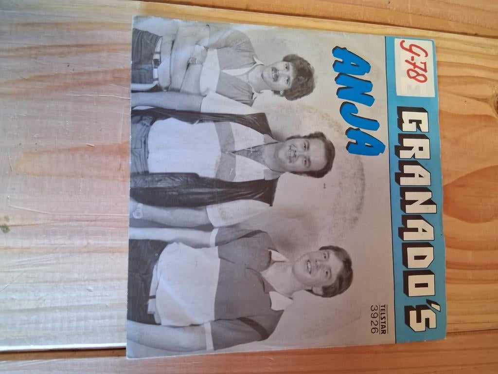 De Granado's - Anja / Skoebiedieboe (Single, 1983), Gebruikt, 7 inch, Ophalen of Verzenden, Inclusief binnenhoes