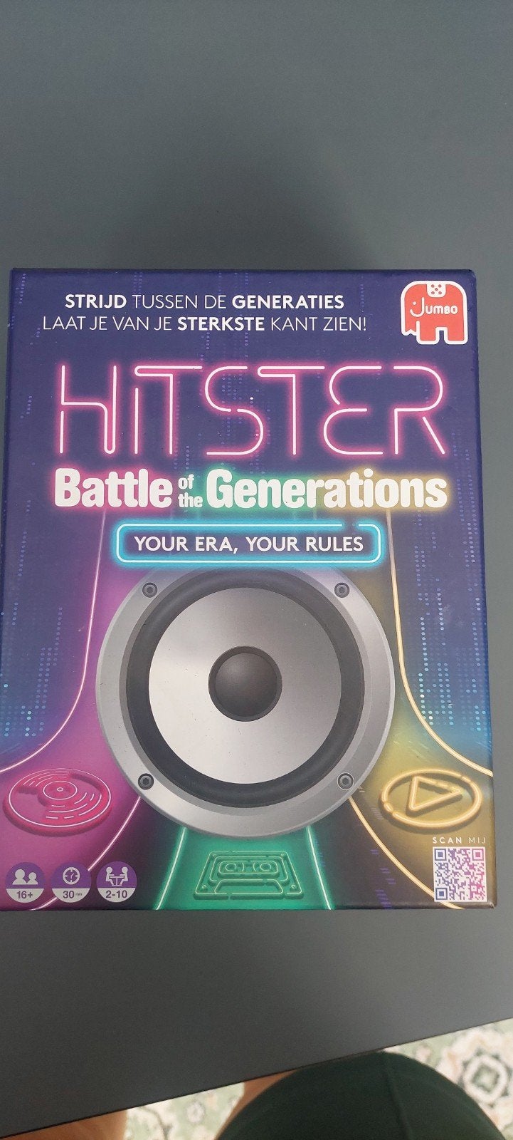 Hitster: Battle of the Generations - Muziekquizspel, Hobby en Vrije tijd, Gezelschapsspellen | Bordspellen, Vijf spelers of meer