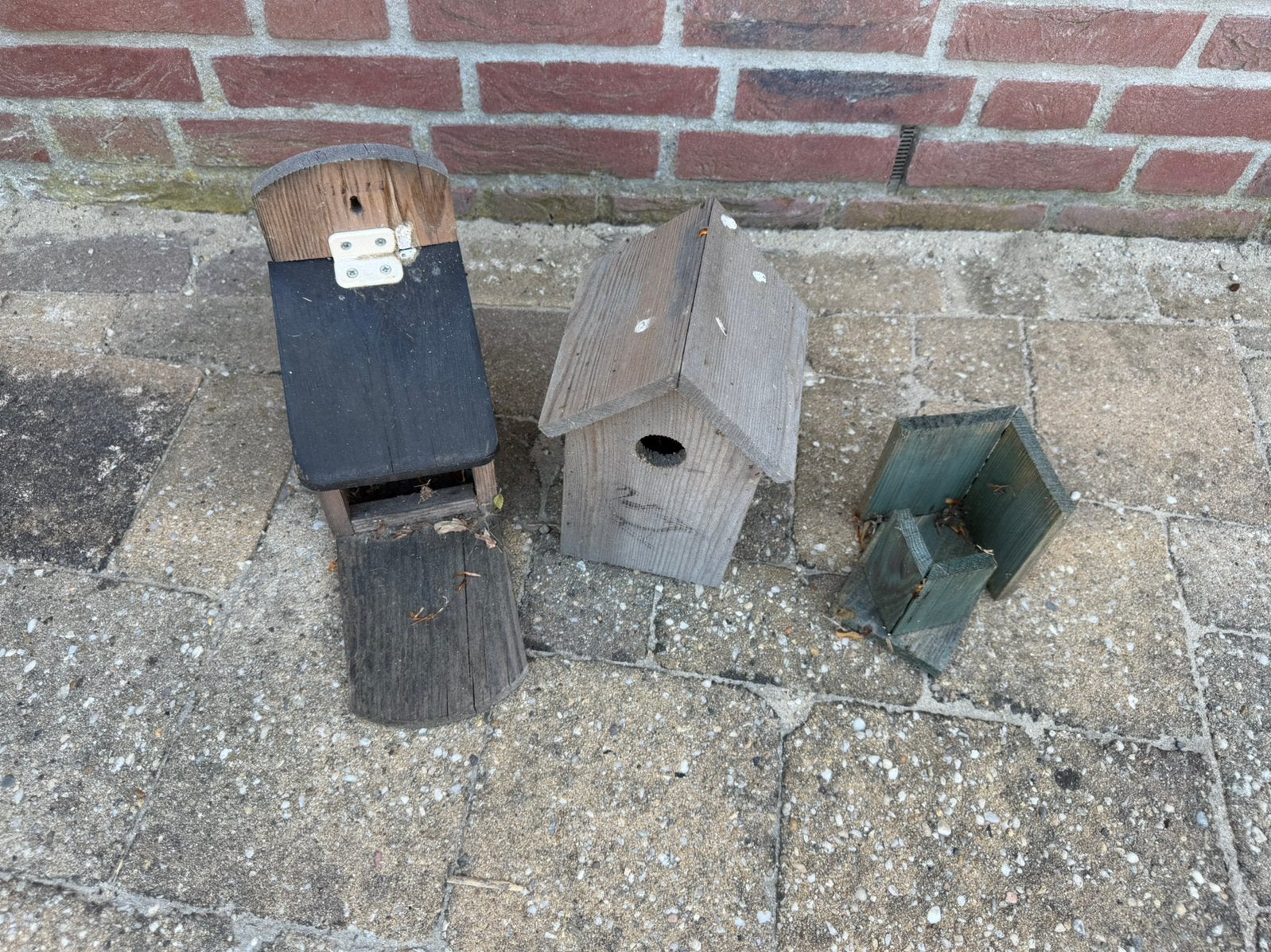 Vogelhuisjes gratis, Ophalen, Zo goed als nieuw