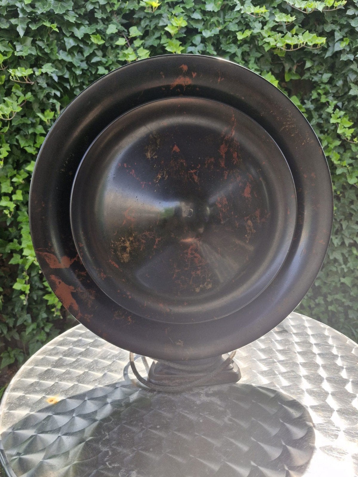 Vintage Philips 'Pannekoek' Luidspreker, Ophalen