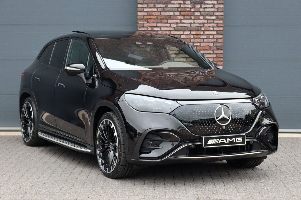 Mercedes-Benz EQE SUV 500 4MATIC AMG Line 91 kWh | 61.000,-, Auto's, Mercedes-Benz, Gebruikt, Zwart, Met garantie (alle), Zwart