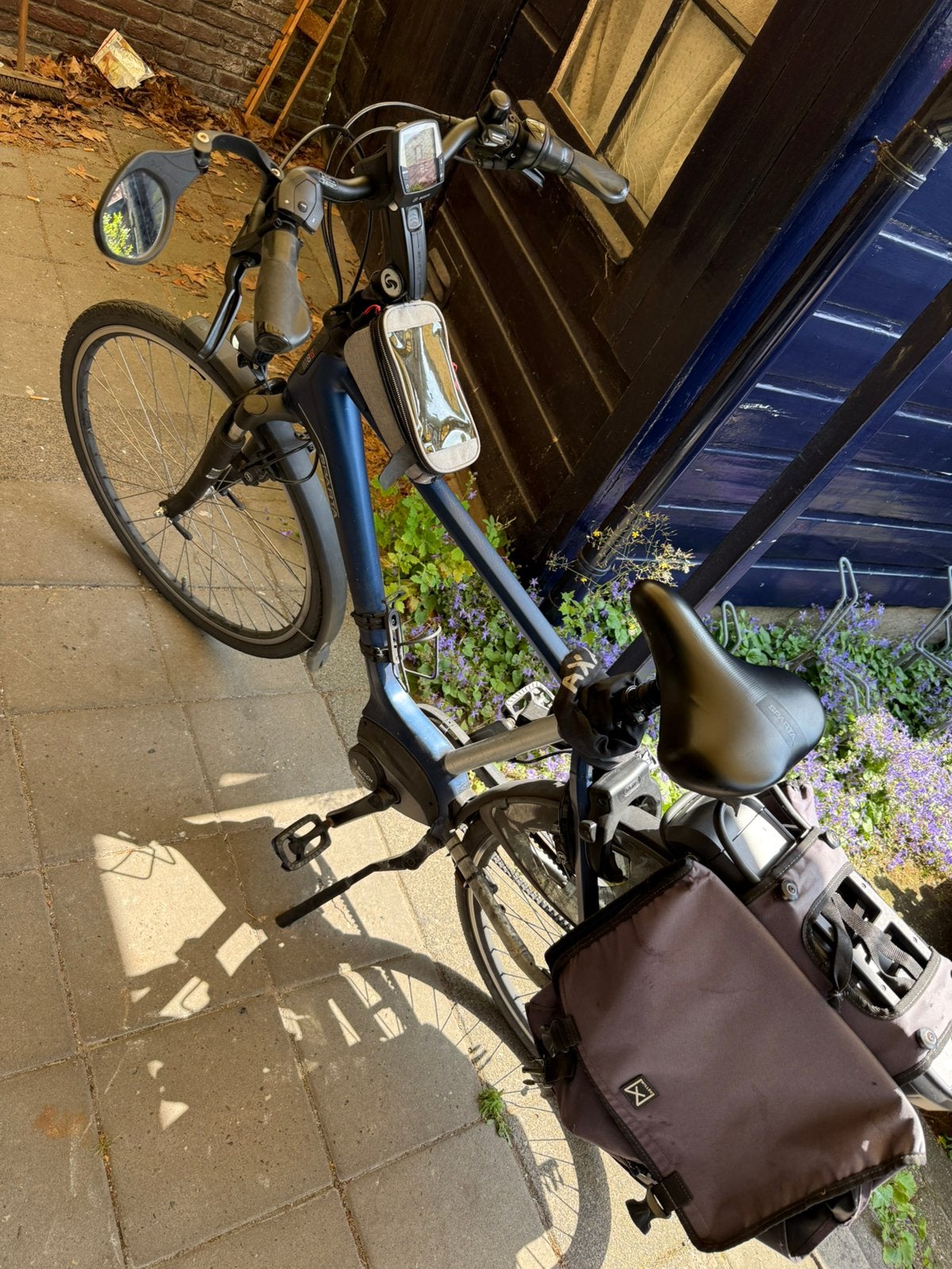 Sparta m8b belt elektrische fiets middenmotor 500w, Ophalen, Gebruikt, Sparta
