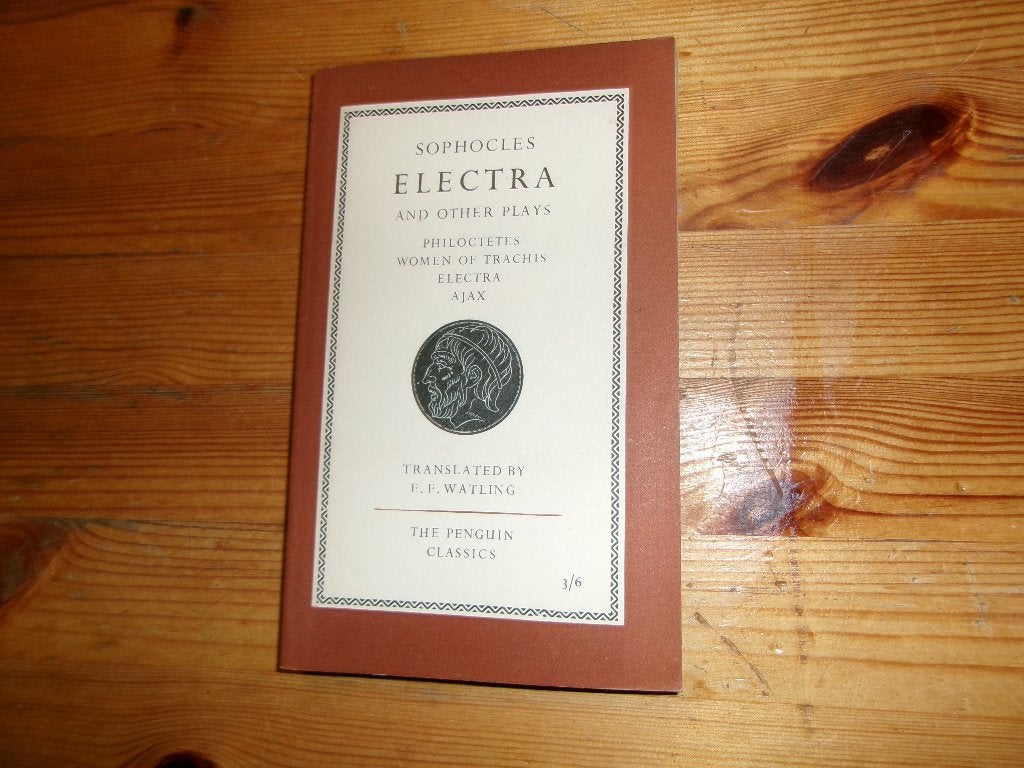 Sophocles - electra and other plays e. Watling, Boeken, Ophalen of Verzenden, Gelezen