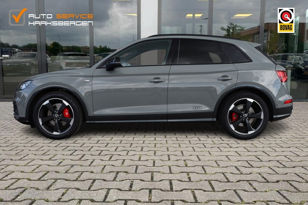 Audi Q5 2.0 TFSI Quattro S Line Black Edition | Pano | RS St, Auto's, Audi, Automaat, Adaptive Cruise Control, Gebruikt, 4 cilinders