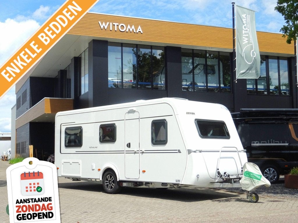 Eriba Novaline 495 ZONDAG 11 OKT OPEN HUIS, Rondzit, Bedrijf, 5 tot 6 meter, Eriba
