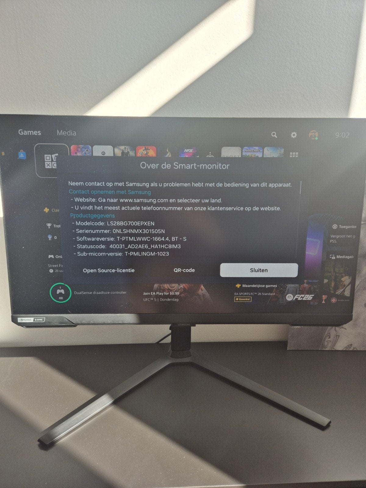 Samsung Smart Monitor M7 32 inch 4K UHD, LED, 50 Hz, Ophalen of Verzenden, Zo goed als nieuw