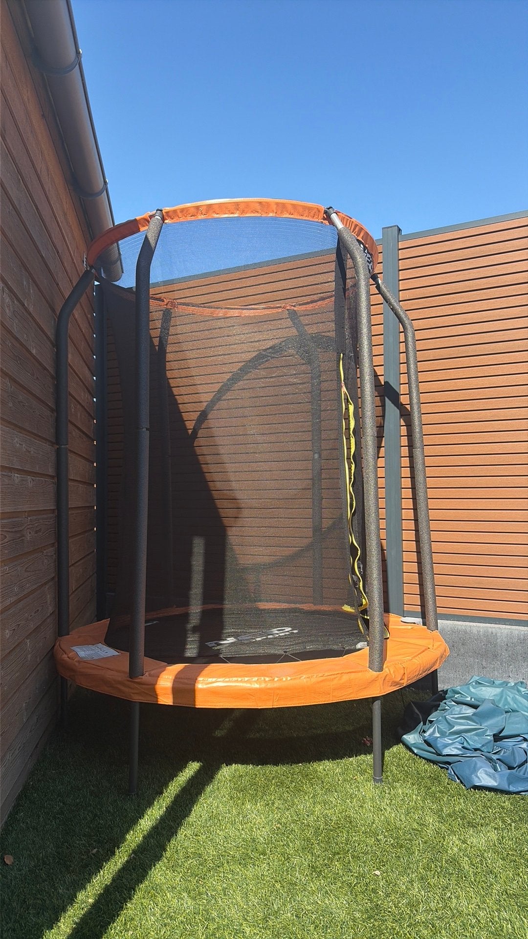 Trampoline, Ophalen, Gebruikt