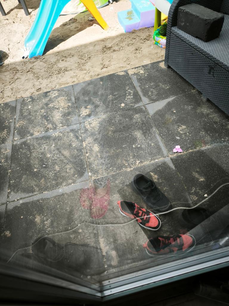Tegels, Tuin en Terras, Tegels en Klinkers, Ophalen, Gebruikt, Beton, Terrastegels