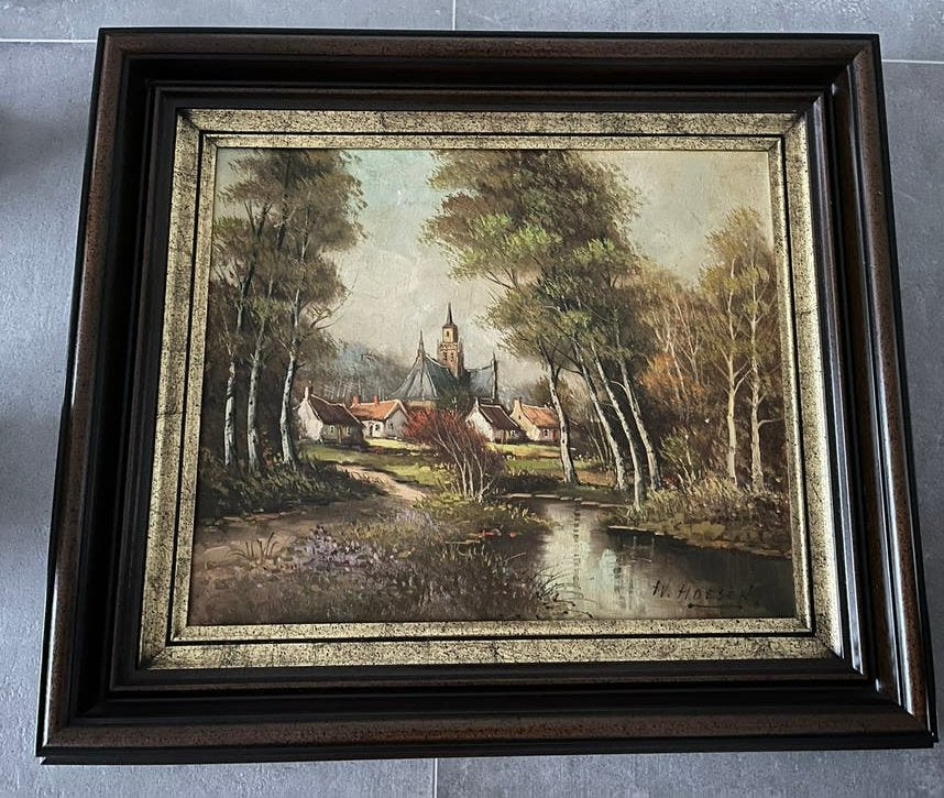 Klassieke schilderijen in zeer goede staat, Antiek en Kunst, Kunst | Schilderijen | Klassiek, Ophalen of Verzenden