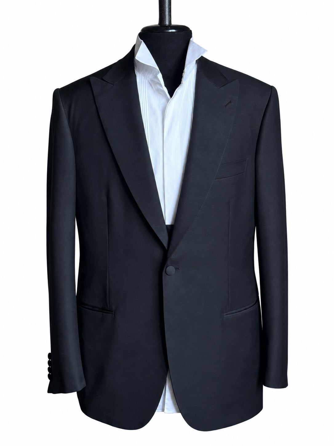Brioni Smokingpak Zwart Maat 50 - nieuw, Kleding | Heren, Ophalen of Verzenden, Nieuw, Maat 48/50 (M), Zwart