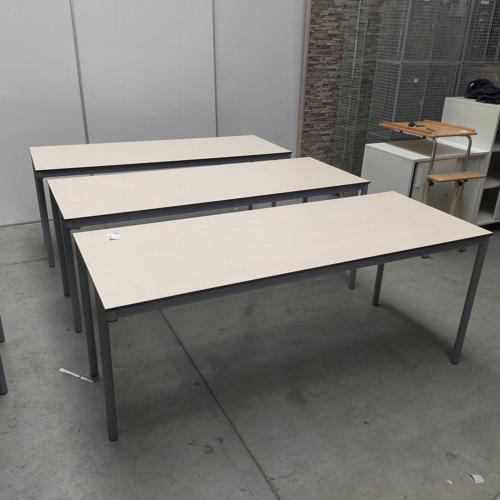 Eromesmarko Rondo werktafels - 160x70 & 180x70 cm, Huis en Inrichting, Niet ingevuld, Gebruikt, Niet ingevuld, Niet ingevuld