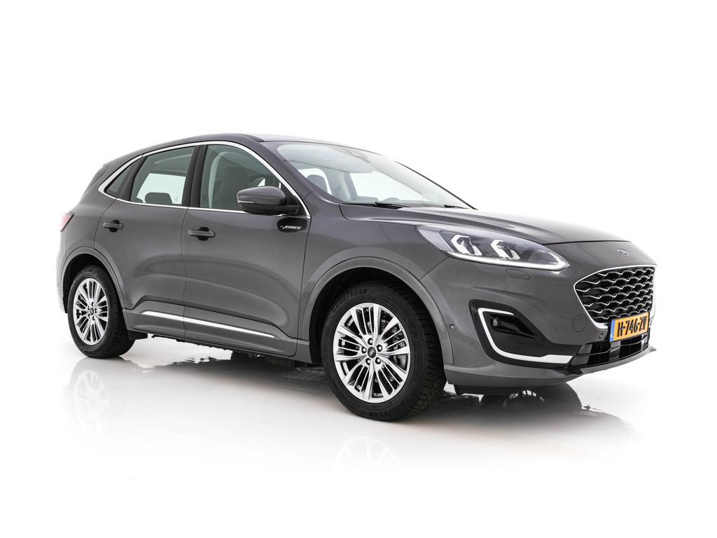 Ford Kuga 2.5 PHEV Vignale (Plug-In) (INCL-BTW) Aut. *HEAD-U, 72 km, 14 kWh, Gebruikt, Hybride Elektrisch/Benzine