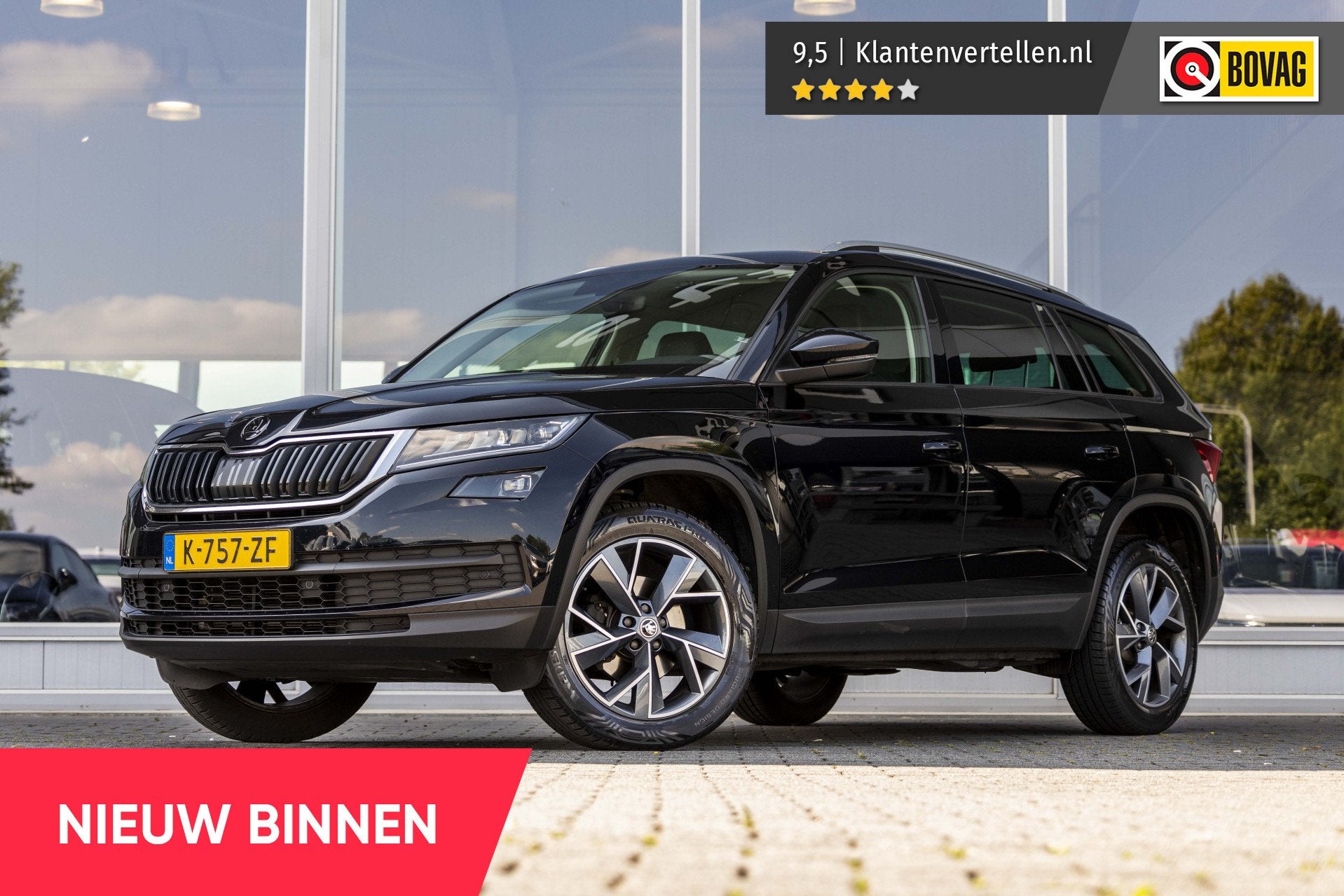 Skoda Kodiaq 1.5 TSI Business Edition | Canton | 19" | Camer, 12 maanden, Stof, 4 cilinders, 1481 kg