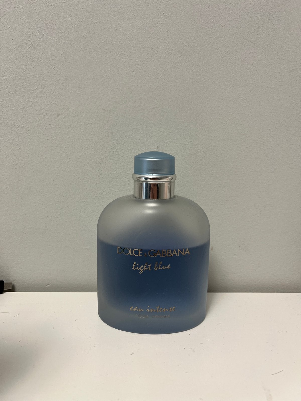 Dolce & Gabbana light blue eau intense 200ml, Ophalen of Verzenden, Gebruikt