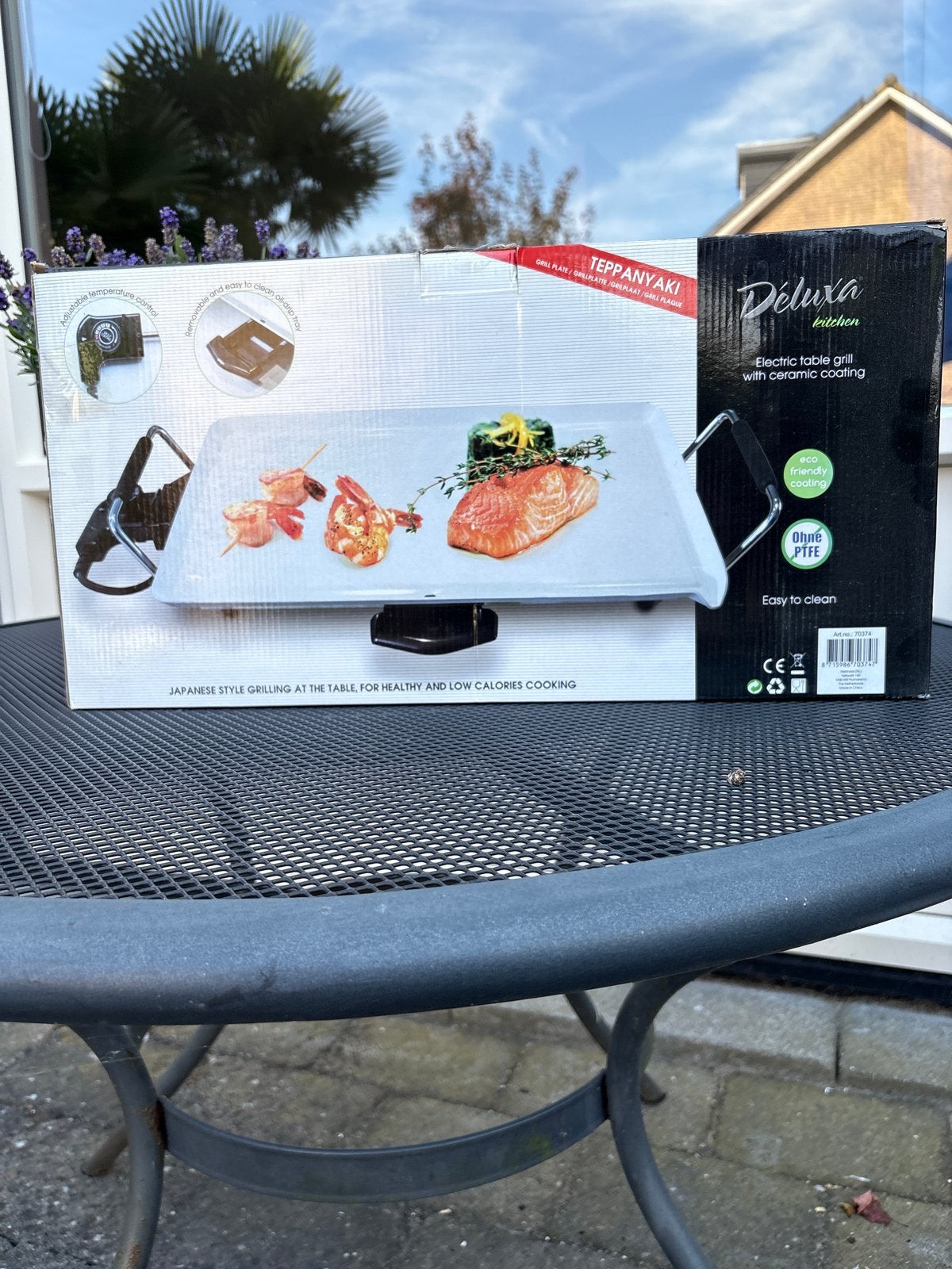 Deluxa Teppanyaki Grill - Elektrische Tafelgrill, Ophalen, Gebruikt