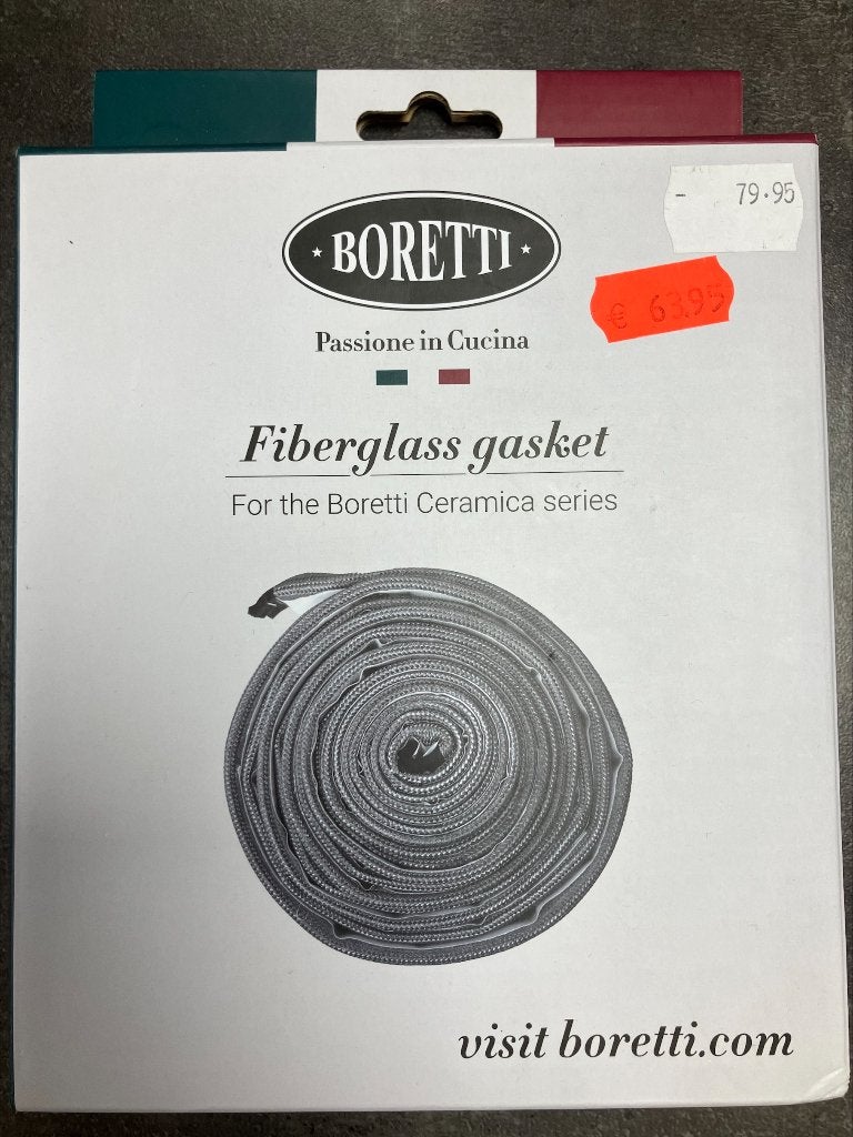 Boretti Fiberglass Gasket voor Ceramica Kamado LAATSTE OP=0P, Tuin en Terras, Ophalen of Verzenden, Nieuw, Borretti