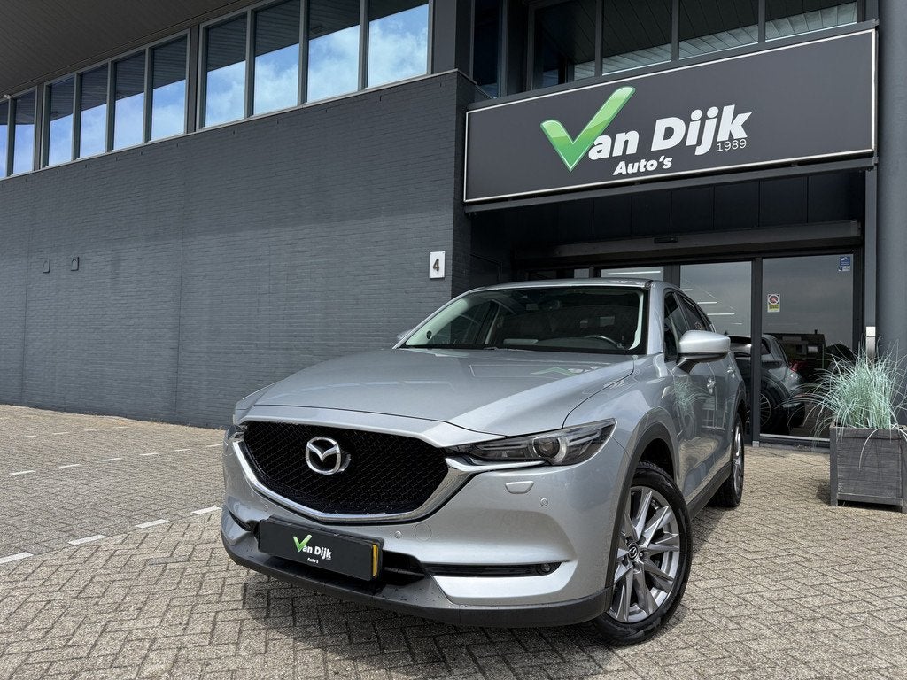 Mazda CX-5 2.0 SkyActiv Navi Camera Leer Trekhaak Bose, Voorwielaandrijving, 1998 cc, Gebruikt, Zwart