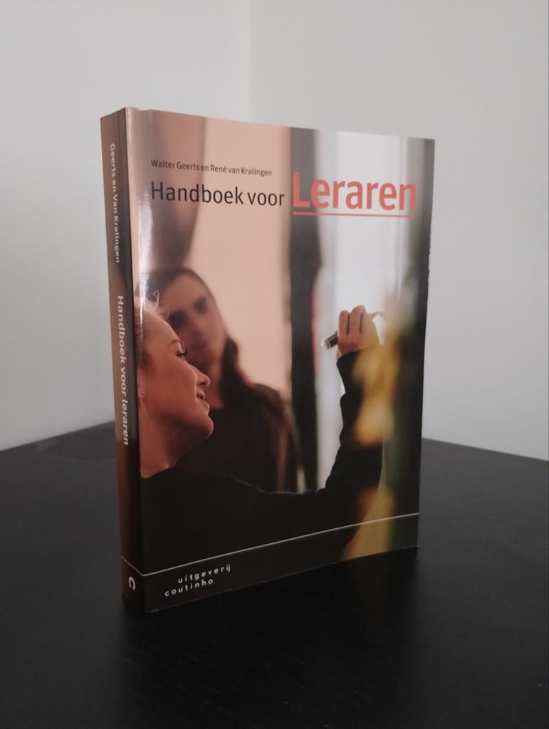 Handboek voor leraren - Walter Geerts, Walter Geerts; René van Kralingen, Zo goed als nieuw, Alpha, HBO