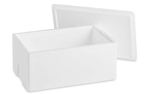 Piepschuim koelbox 40 liter, Caravans en Kamperen, Ophalen, Zo goed als nieuw, Koelbox, Koelelement