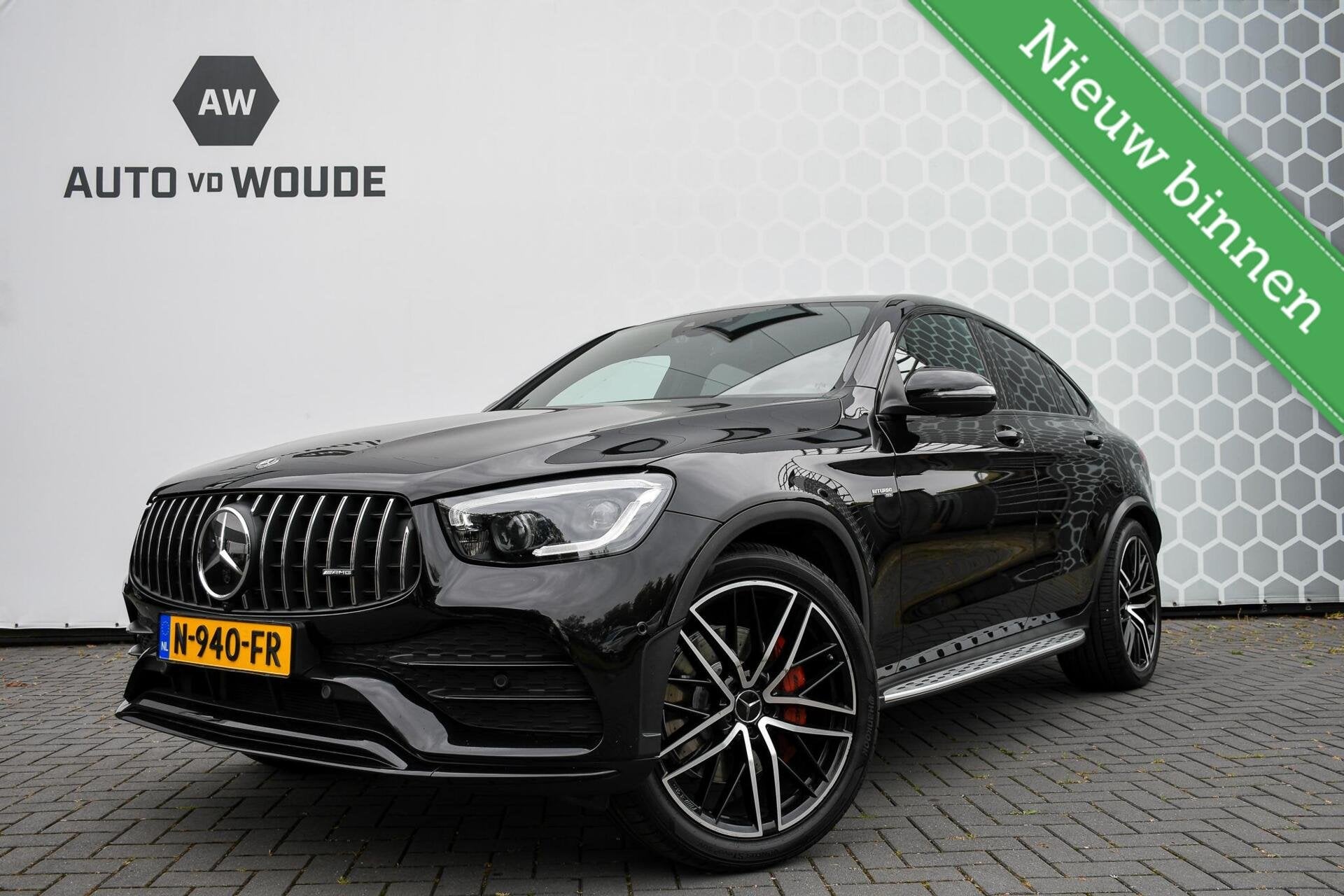 Mercedes GLC-klasse AMG 43 4MATIC Premium Plus 391PK sfeerve, Auto's, Automaat, 1780 kg, Gebruikt, 390 pk