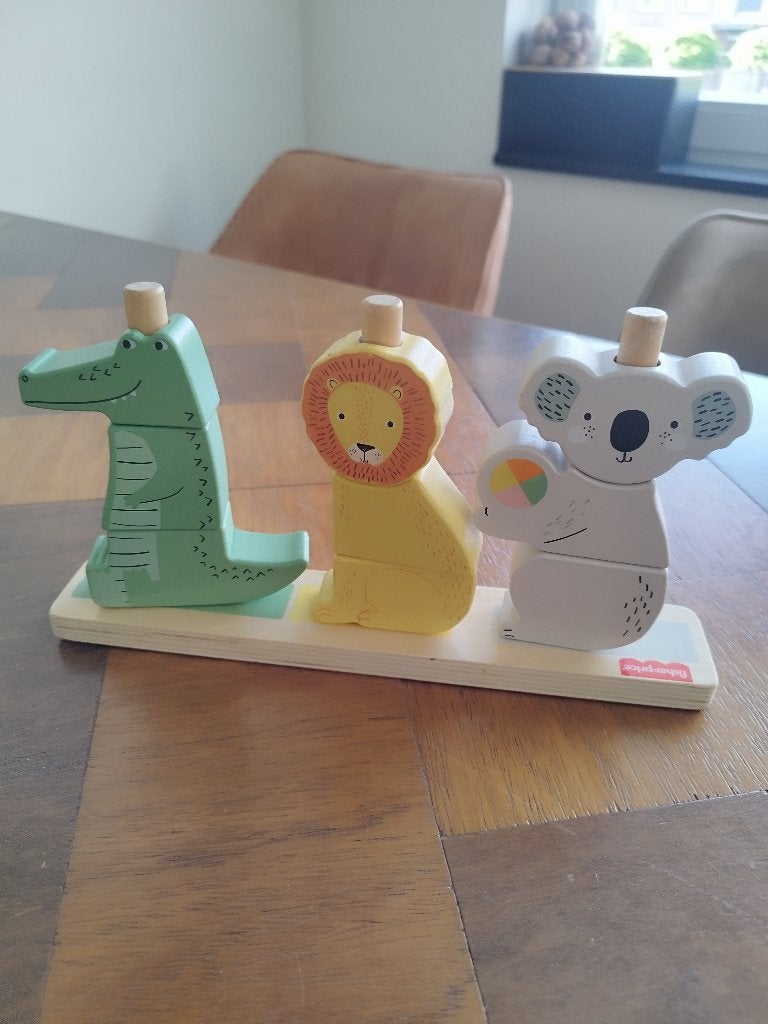 Fisher-price dieren, Ophalen of Verzenden, Zo goed als nieuw, Speelset