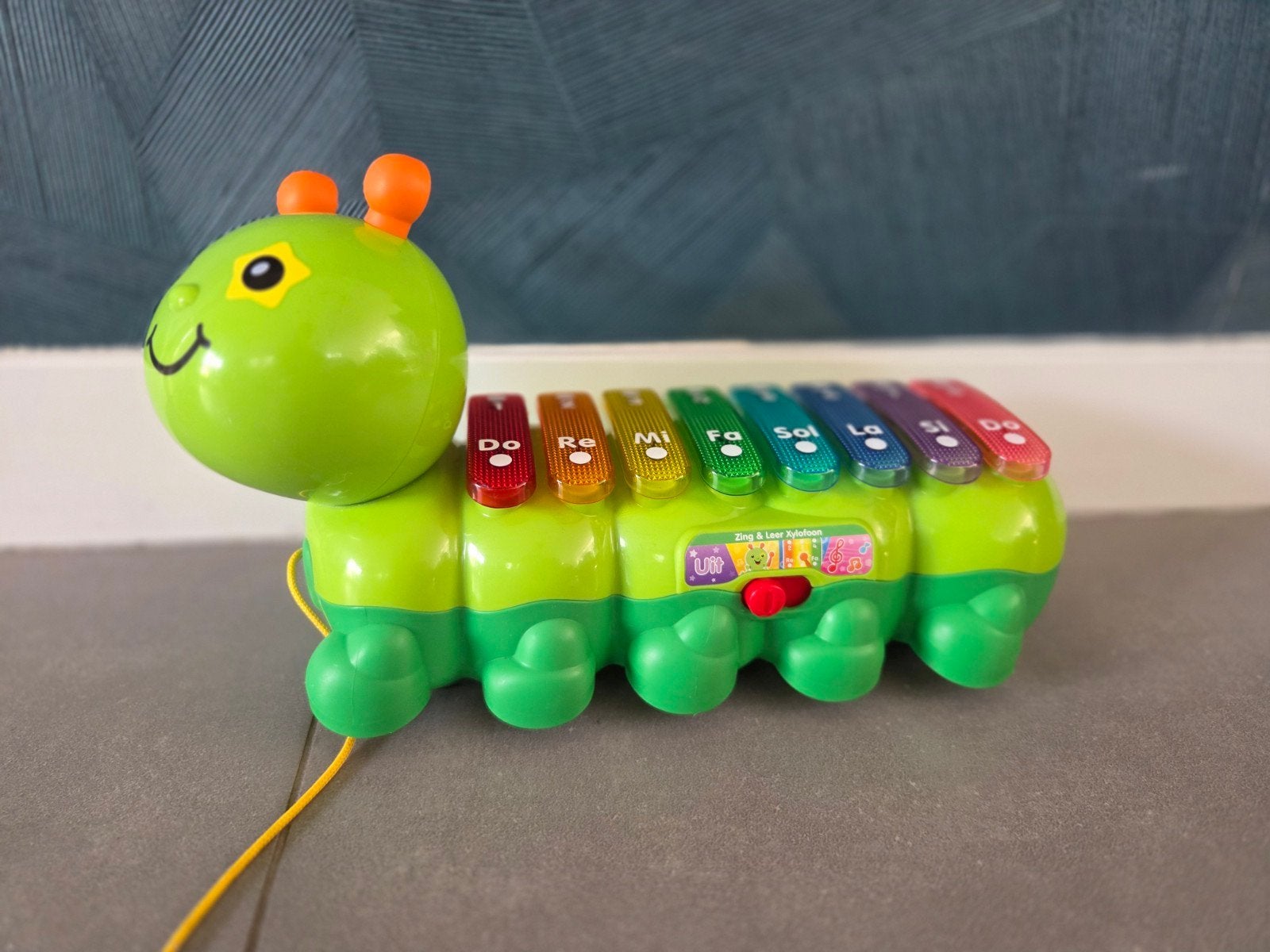 VTech Zing & Leer Xylofoon Rups - Interactief Speelgoed, Ophalen of Verzenden, Gebruikt, Overige typen, Met licht
