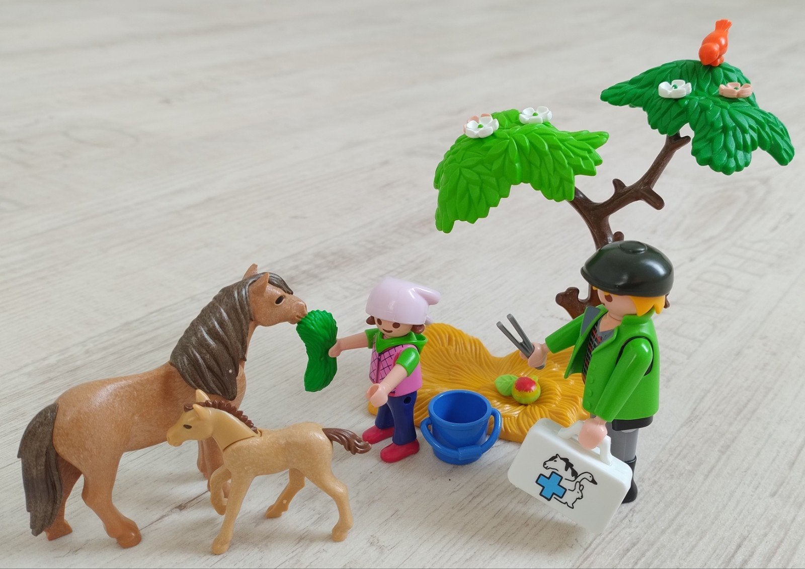 Playmobil Dierenarts met Pony's 6949, Kinderen en Baby's, Ophalen, Complete set, Overige typen, Zo goed als nieuw