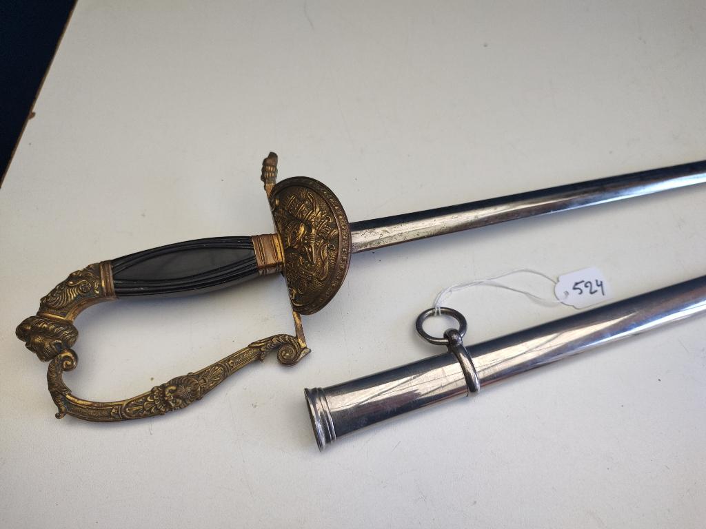 Sabel # 524 - Frankrijk - Epée, Verzenden, Landmacht, Overige gebieden, Zwaard of Sabel