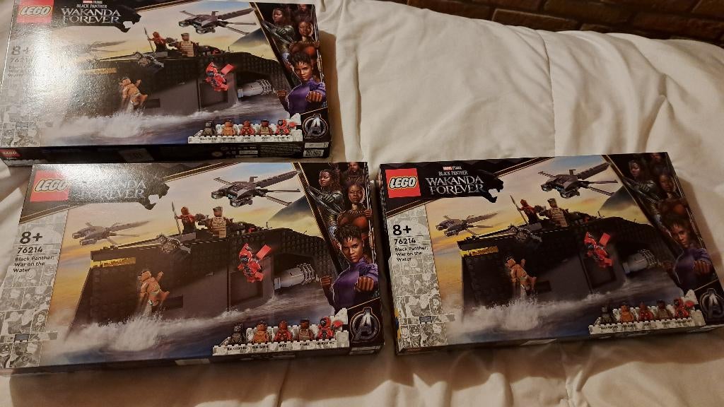 LEGO Black Panther: Oorlog op het water (76214), Marvel, Lego, Nieuw, Ophalen of Verzenden