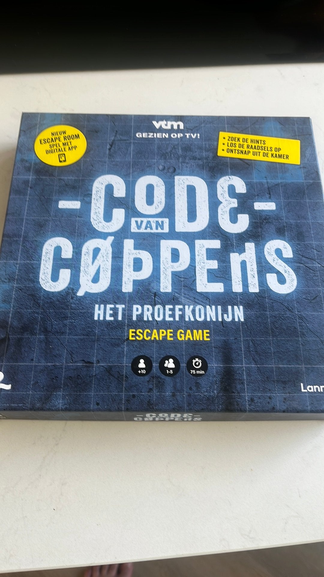 Code van Coppens spel., Ophalen, Zo goed als nieuw