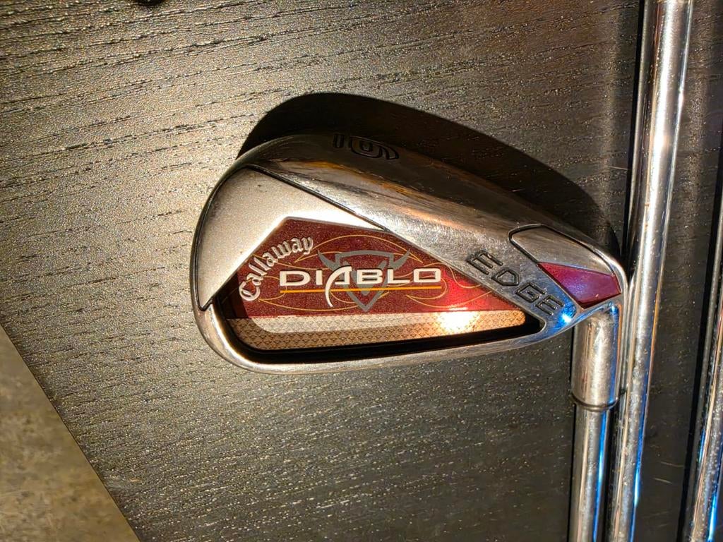 Callaway Diablo Edge ijzerset (6, 7, 8, 9, S), Ophalen of Verzenden, Gebruikt, Set, Callaway