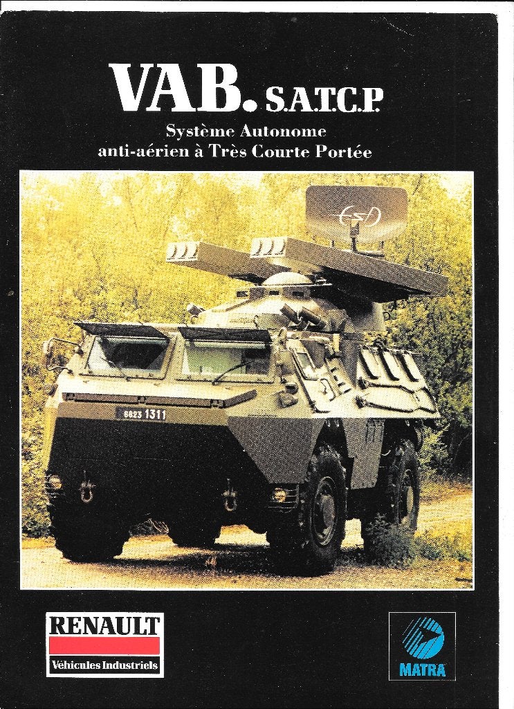 SAVIEM VAB  pantservoertuigen, Boeken, Ophalen of Verzenden, Zo goed als nieuw, Overige merken